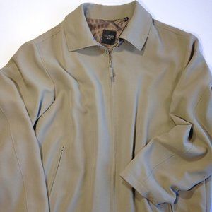 Men's Sanyo New York Windbreaker Zip Jacket Sandstone beige NEW WITHOUT TAG - XL